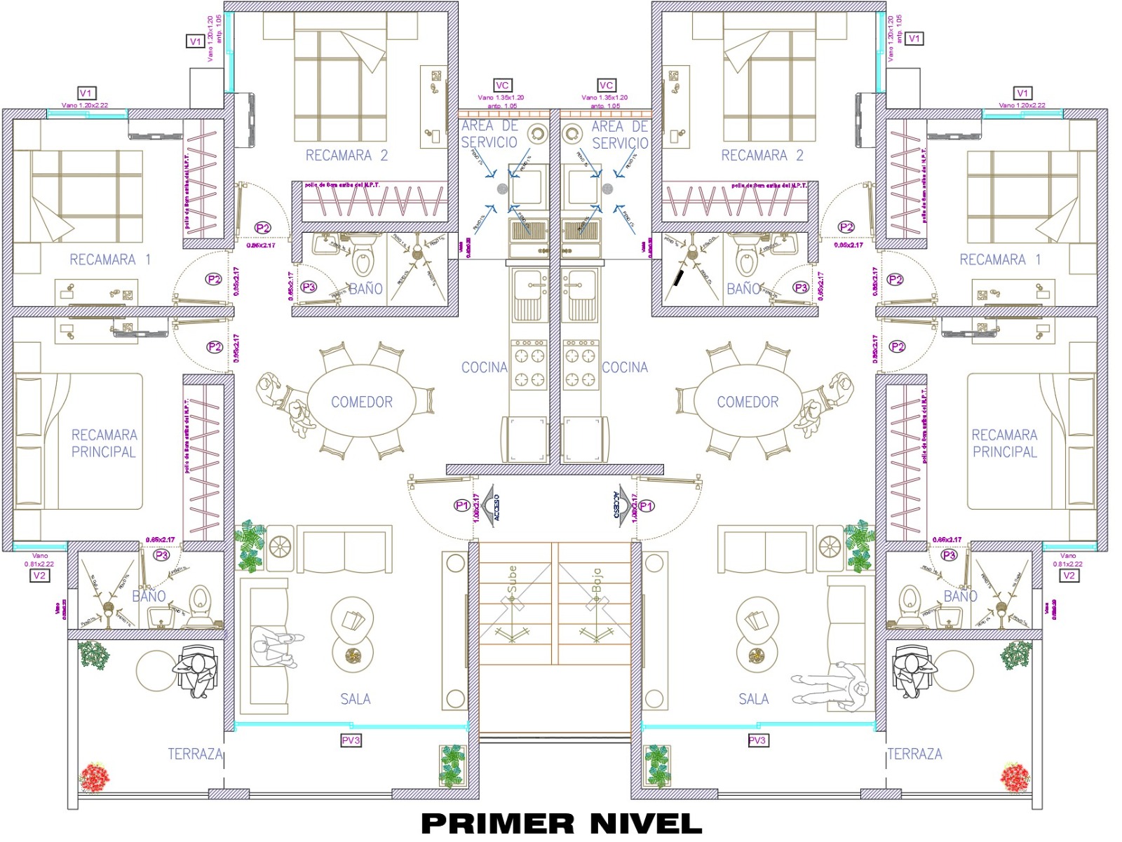 Plano departamento