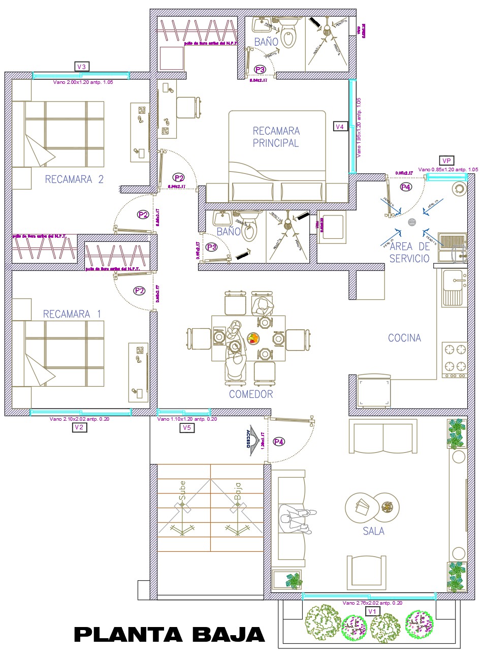 Plano departamento